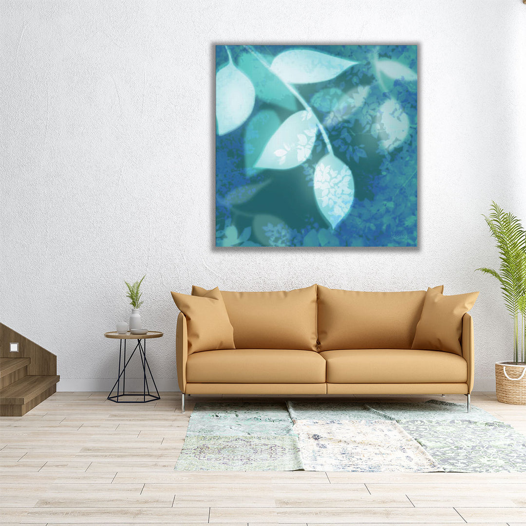 Ink Leaves II - Canvas Print Wall Art