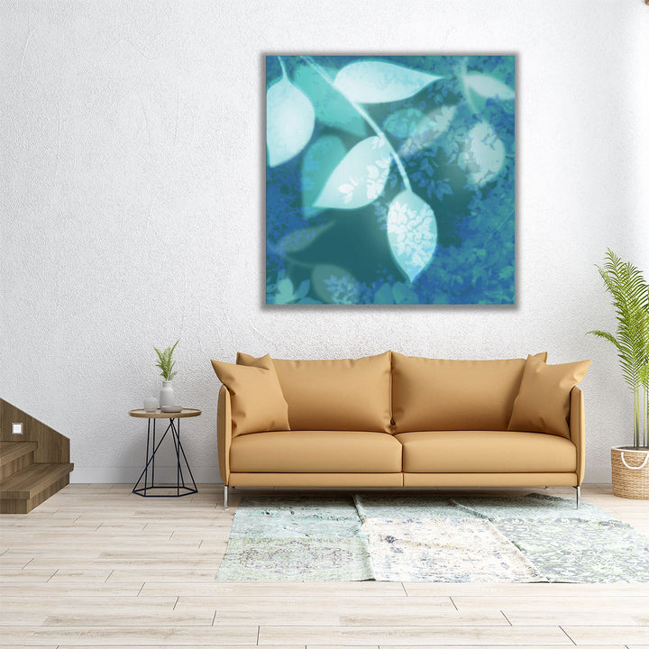 Ink Leaves II - Canvas Print Wall Art
