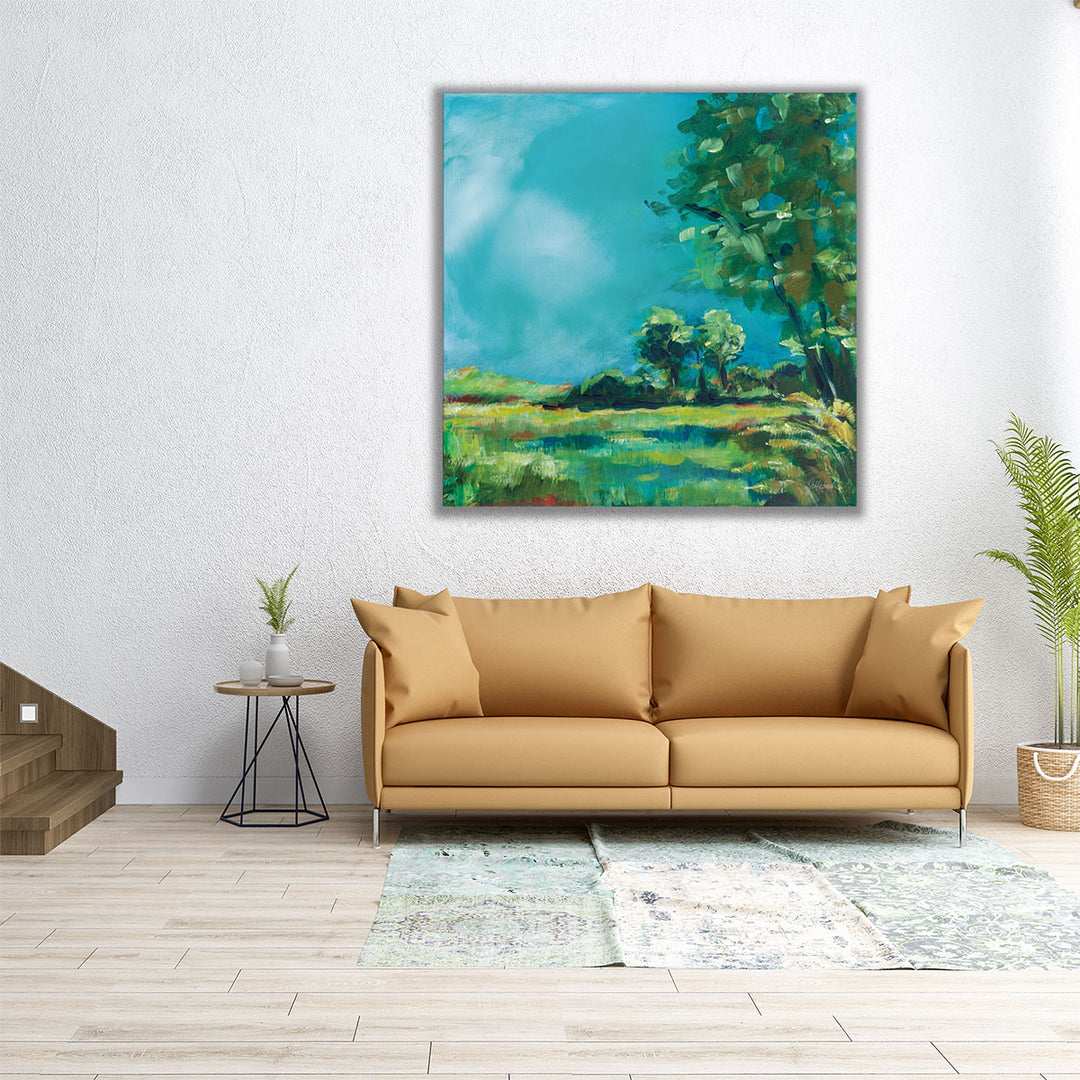 July Meadow - Canvas Print Wall Art