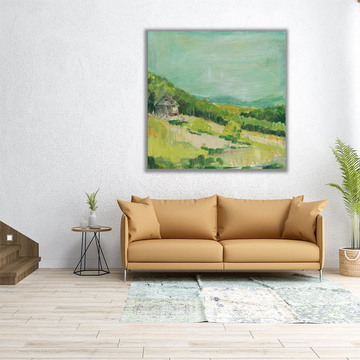 Upper Fields - Canvas Print Wall Art