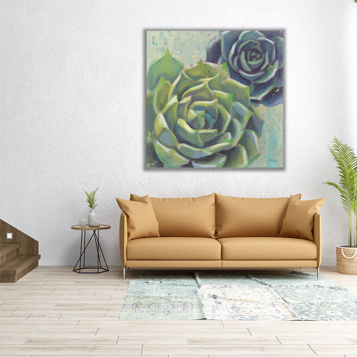 Succulents I - Canvas Print Wall Art