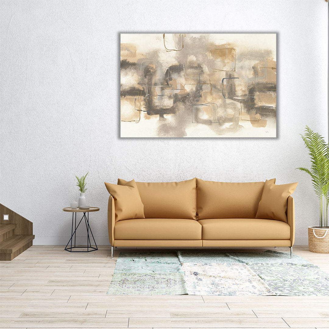 Platinum Neutrals I - Canvas Print Wall Art