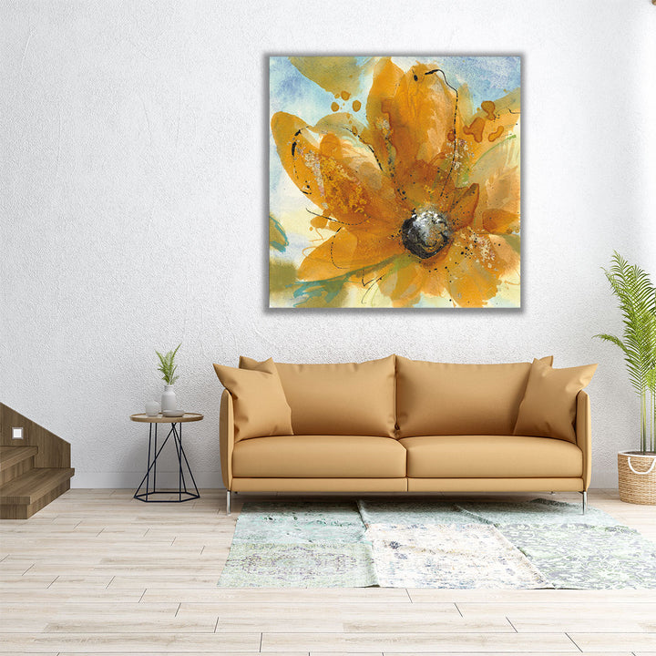 Amber Gold I - Canvas Print Wall Art