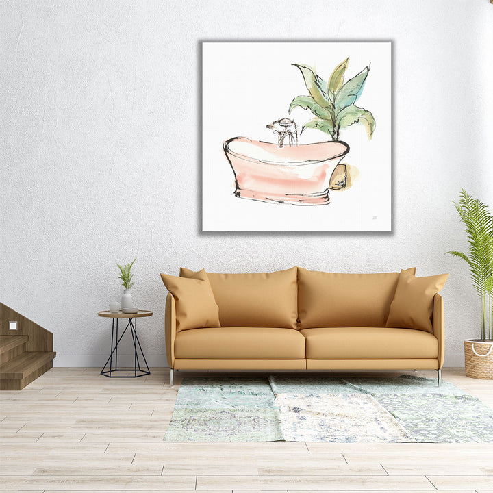 Tub I - Canvas Print Wall Art