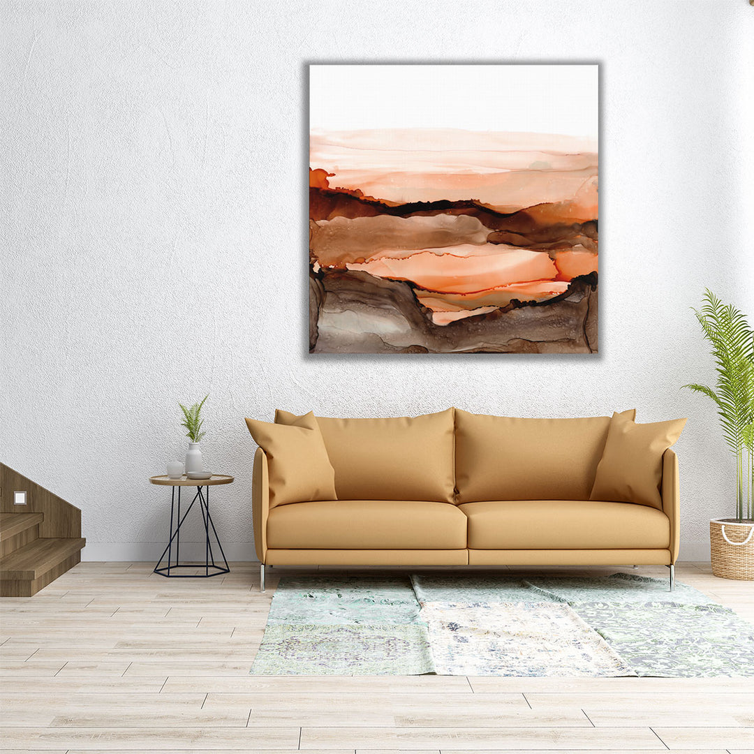 Orangescape II - Canvas Print Wall Art