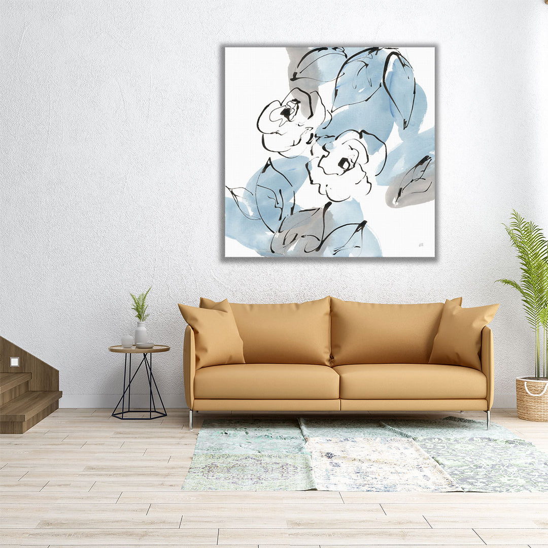 Blue Neutrals I - Canvas Print Wall Art