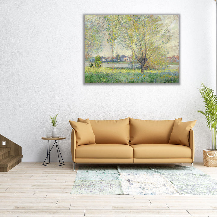 The Willows, 1880 - Canvas Print Wall Art