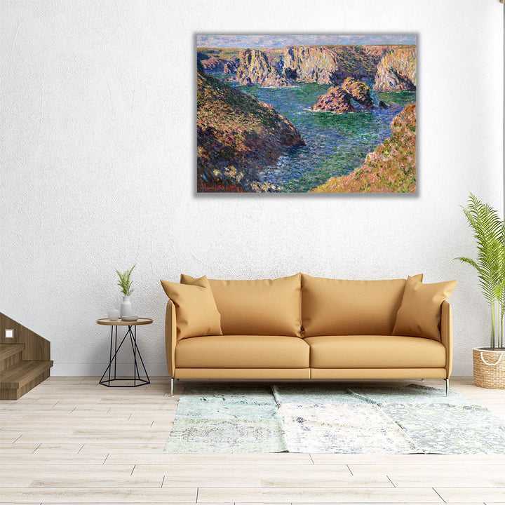 Port-Domois, Belle-Isle, 1887 - Canvas Print Wall Art