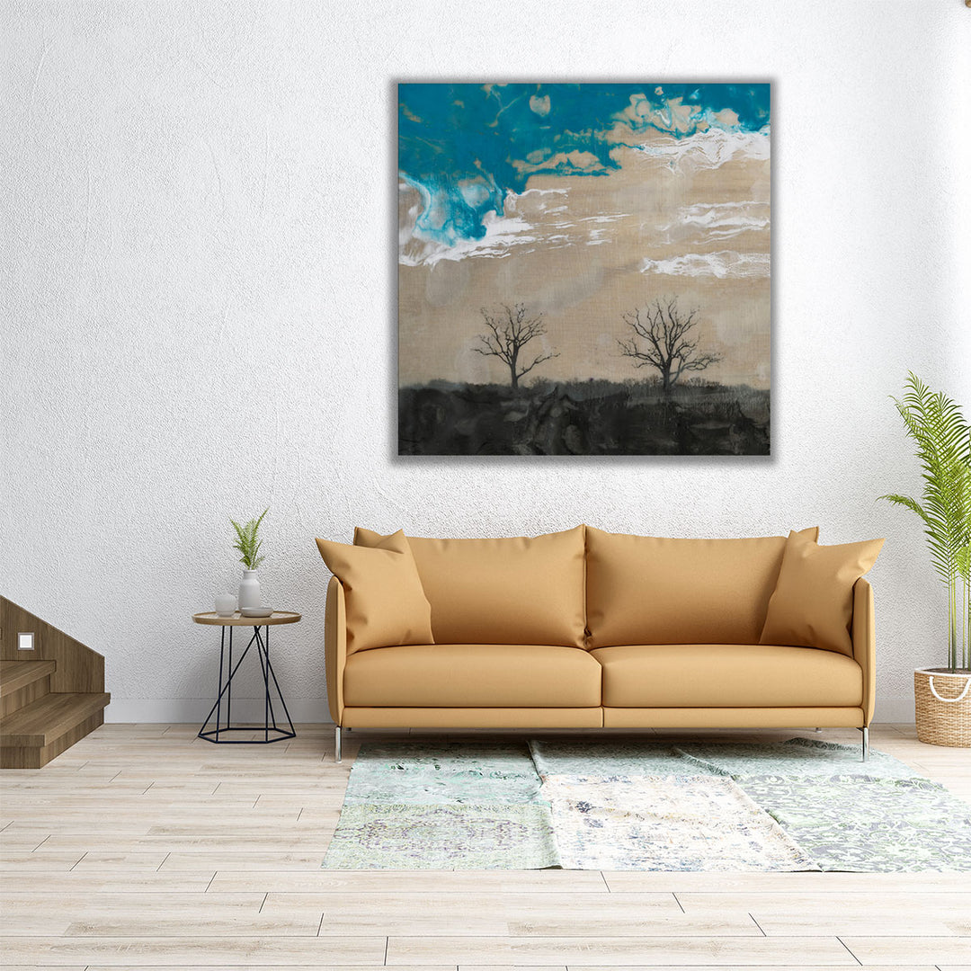 Two Trees II - Canvas Print Wall Art