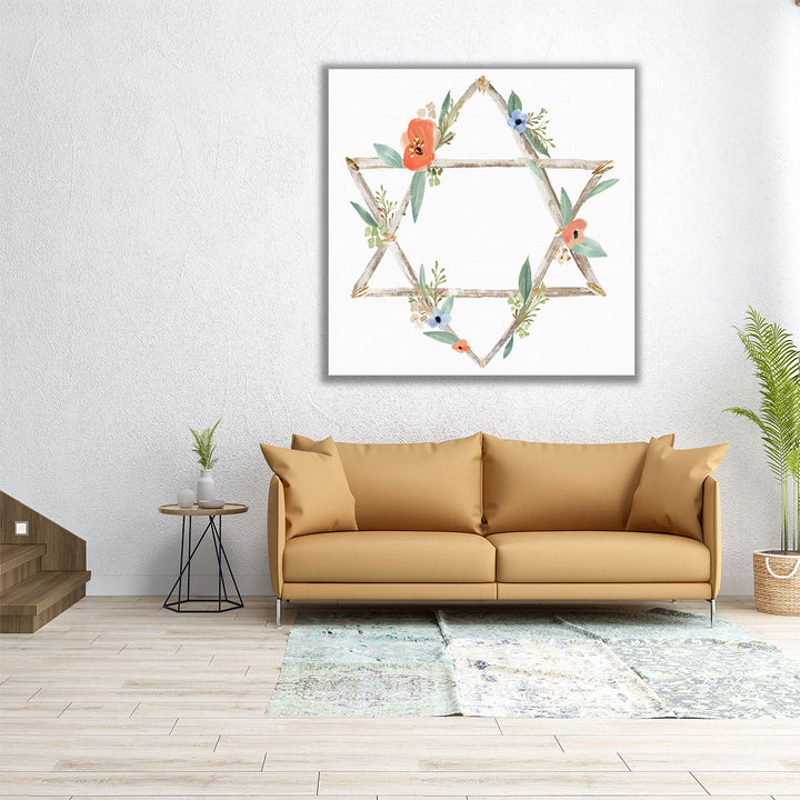 Adorned Star I - Canvas Print Wall Art