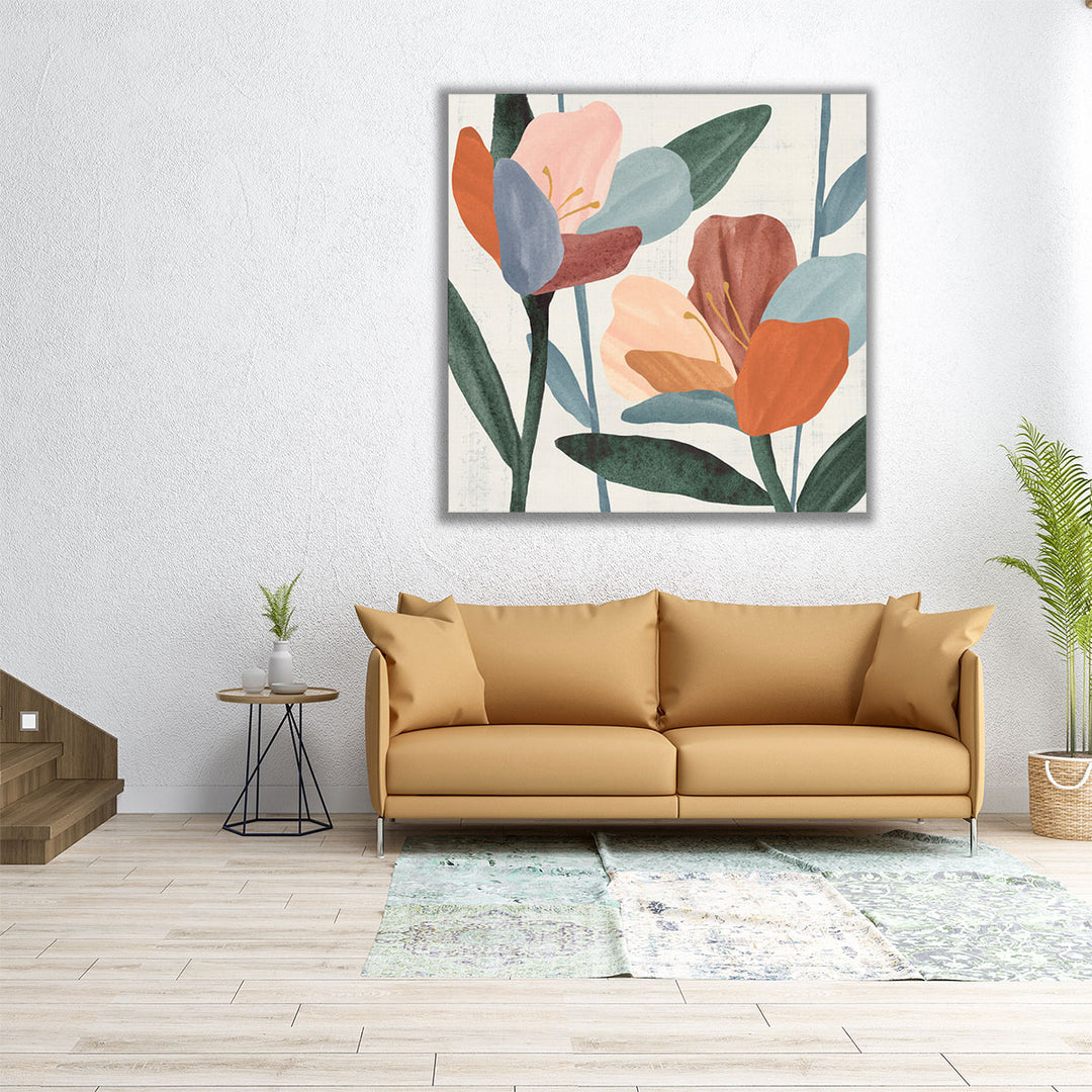 Azalea Joining I - Canvas Print Wall Art