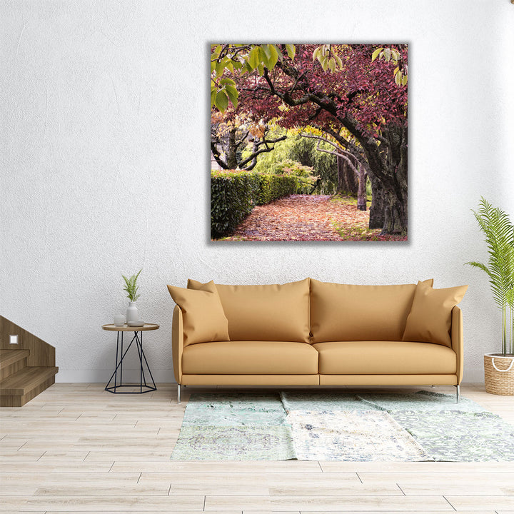 Arch Of Trees - Canvas Print Wall Art