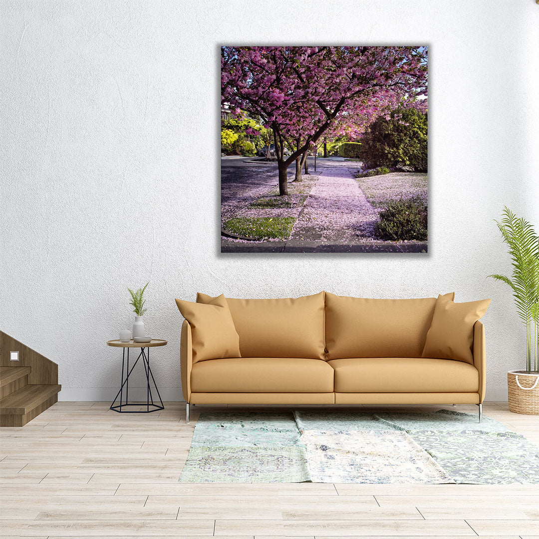 Fallen Petals - Canvas Print Wall Art