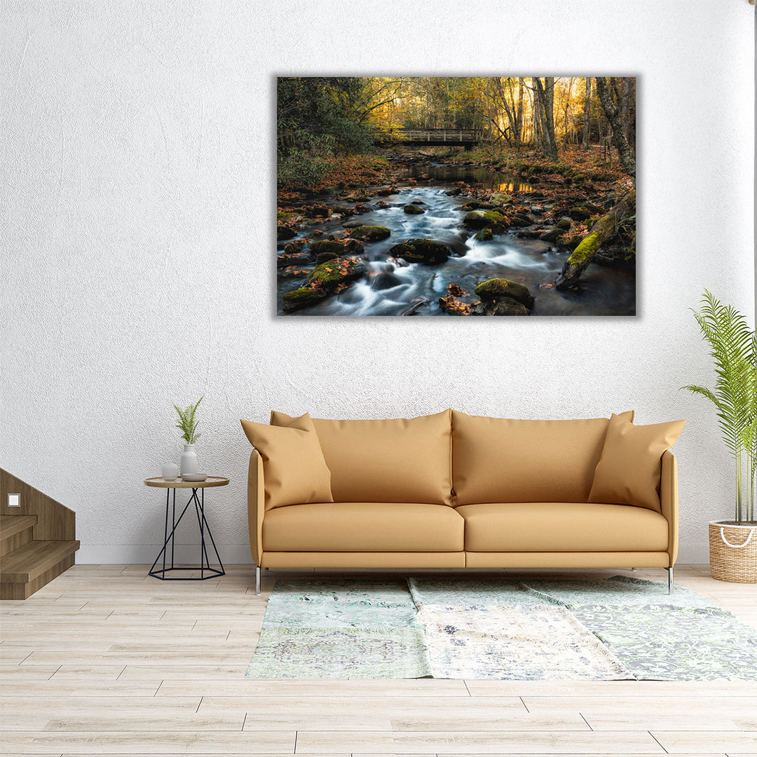 Warm Sky Light - Canvas Print Wall Art