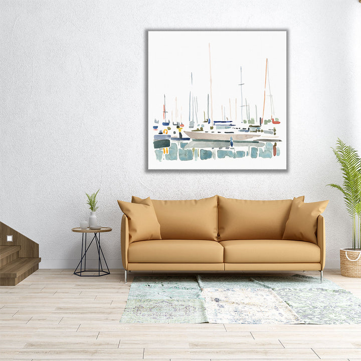 Sailboat Scenery II - Canvas Print Wall Art