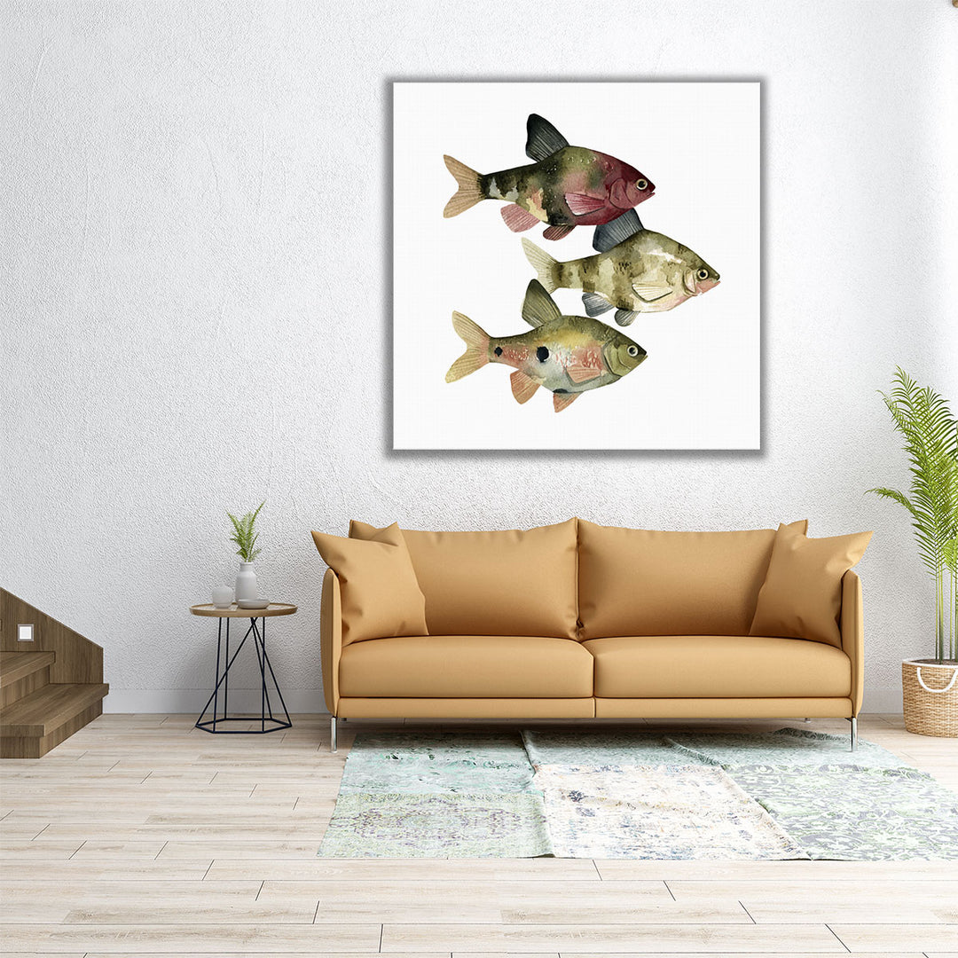 Rainbow Fish II - Canvas Print Wall Art