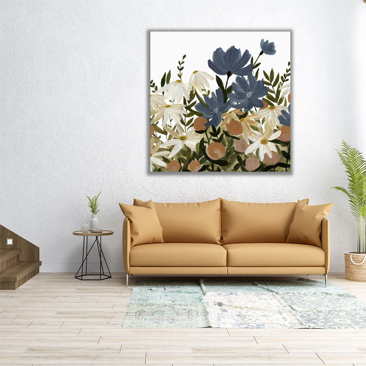 Wildflower Garden I - Canvas Print Wall Art