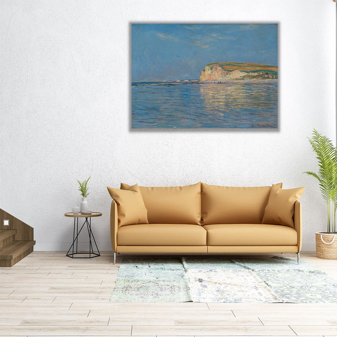 Low Tide at Pourville, near Dieppe, 1882 - Canvas Print Wall Art