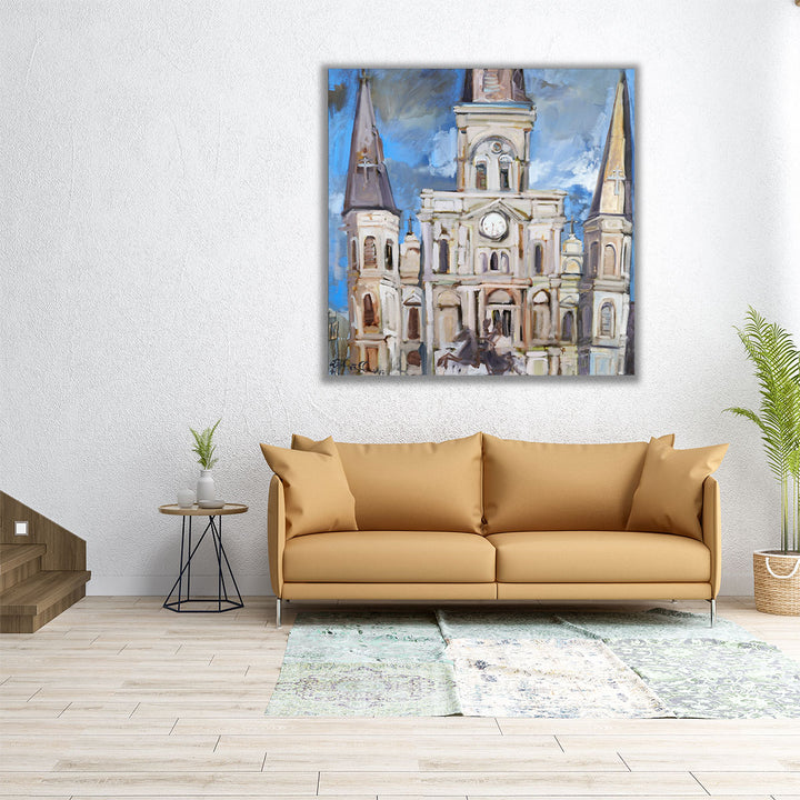 Saint Louis Cathedral  II - Canvas Print Wall Art