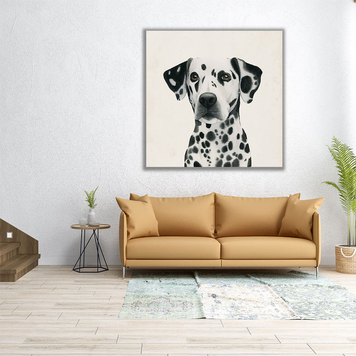 Best Bud II Black And White - Canvas Print Wall Art