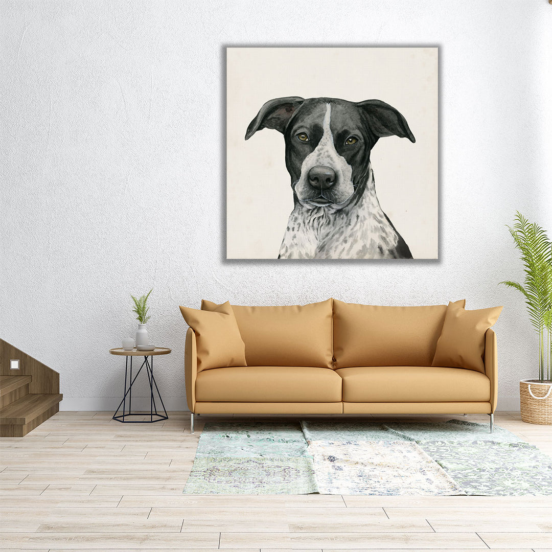 Best Bud IV Black And White - Canvas Print Wall Art