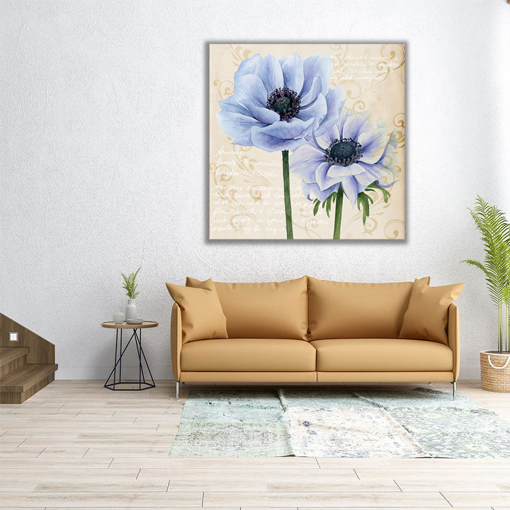 Elegant Anemone I - Canvas Print Wall Art