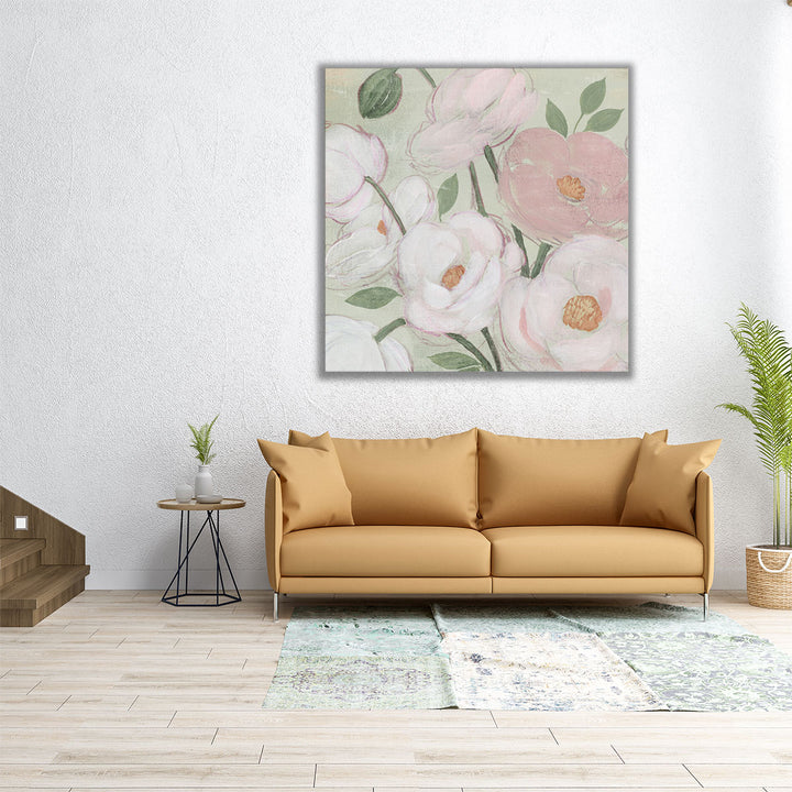 Flora Sketch I - Canvas Print Wall Art