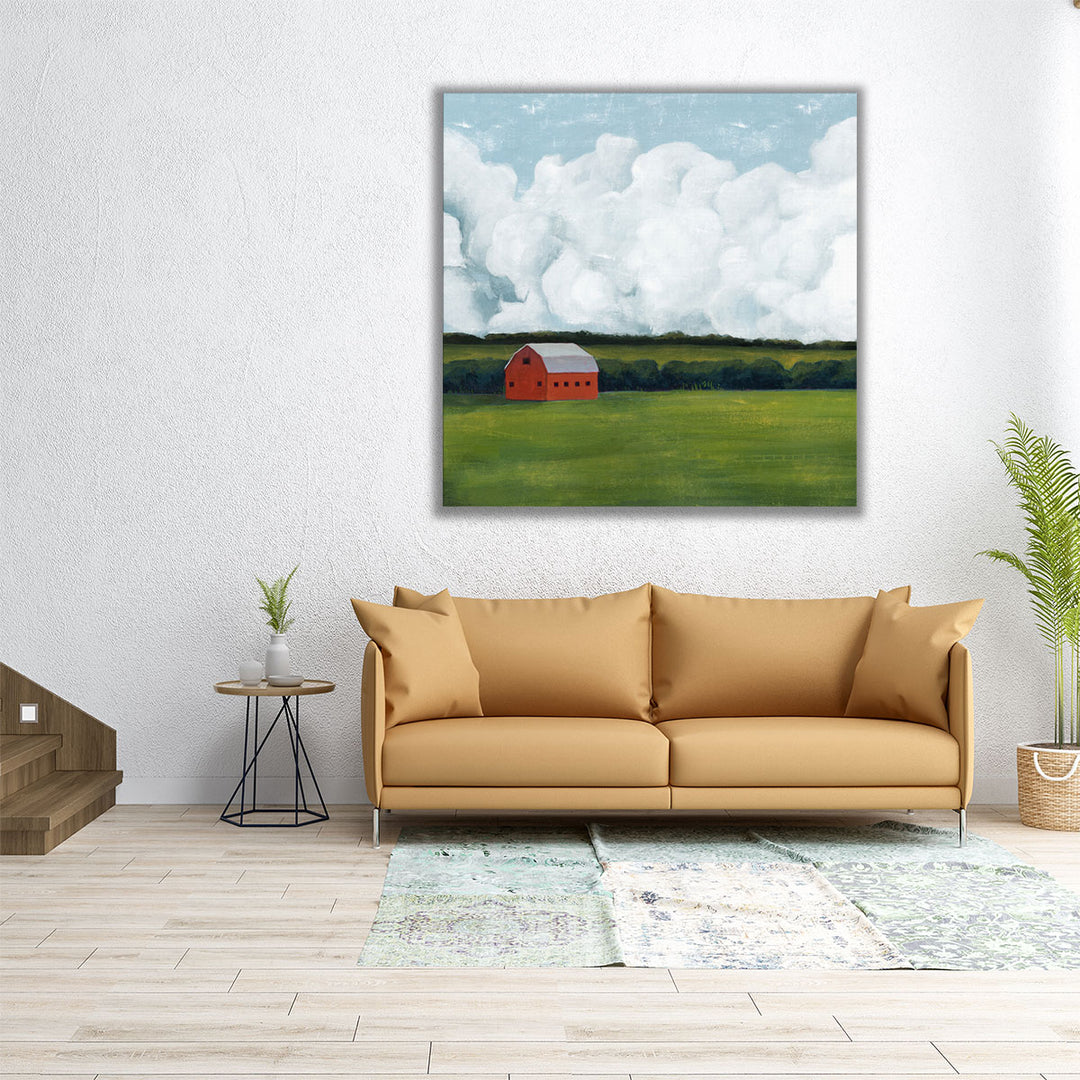 Lone Barn I - Canvas Print Wall Art