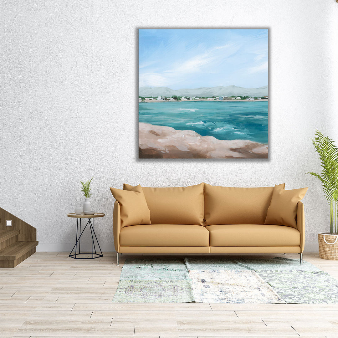 Turquoise Isle I - Canvas Print Wall Art