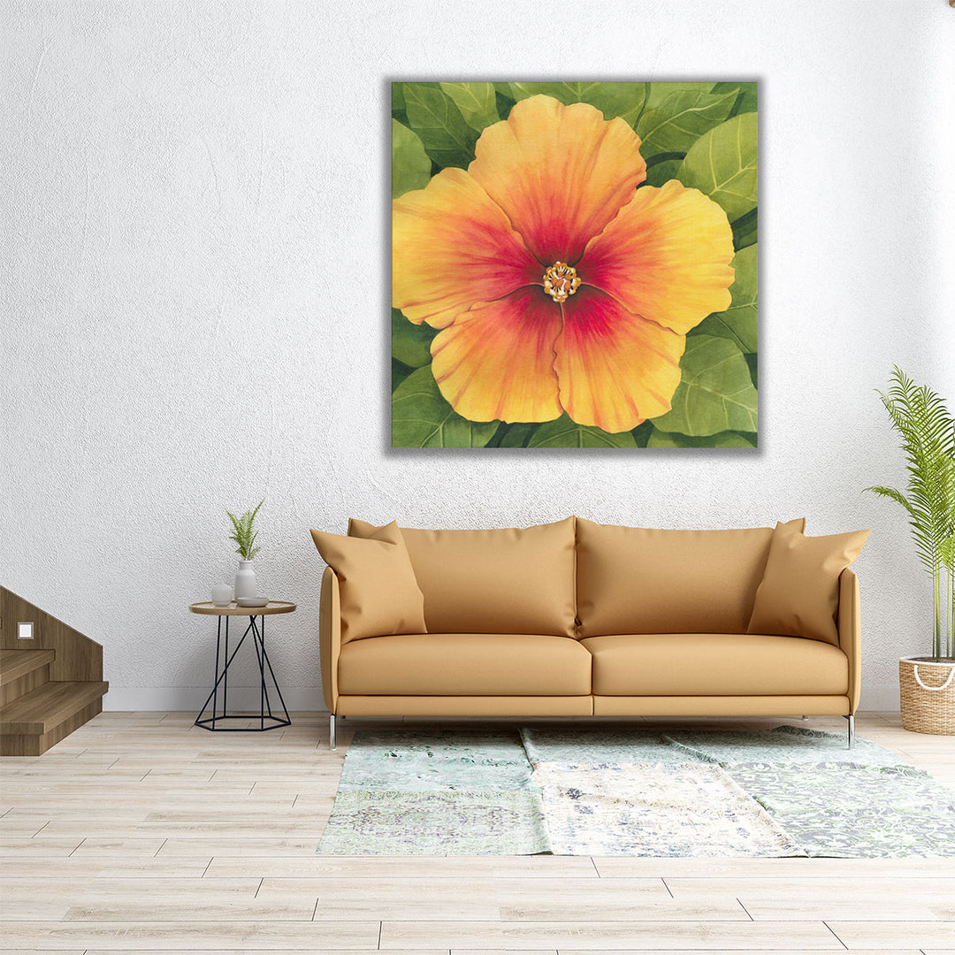 Wild Hibiscus I - Canvas Print Wall Art