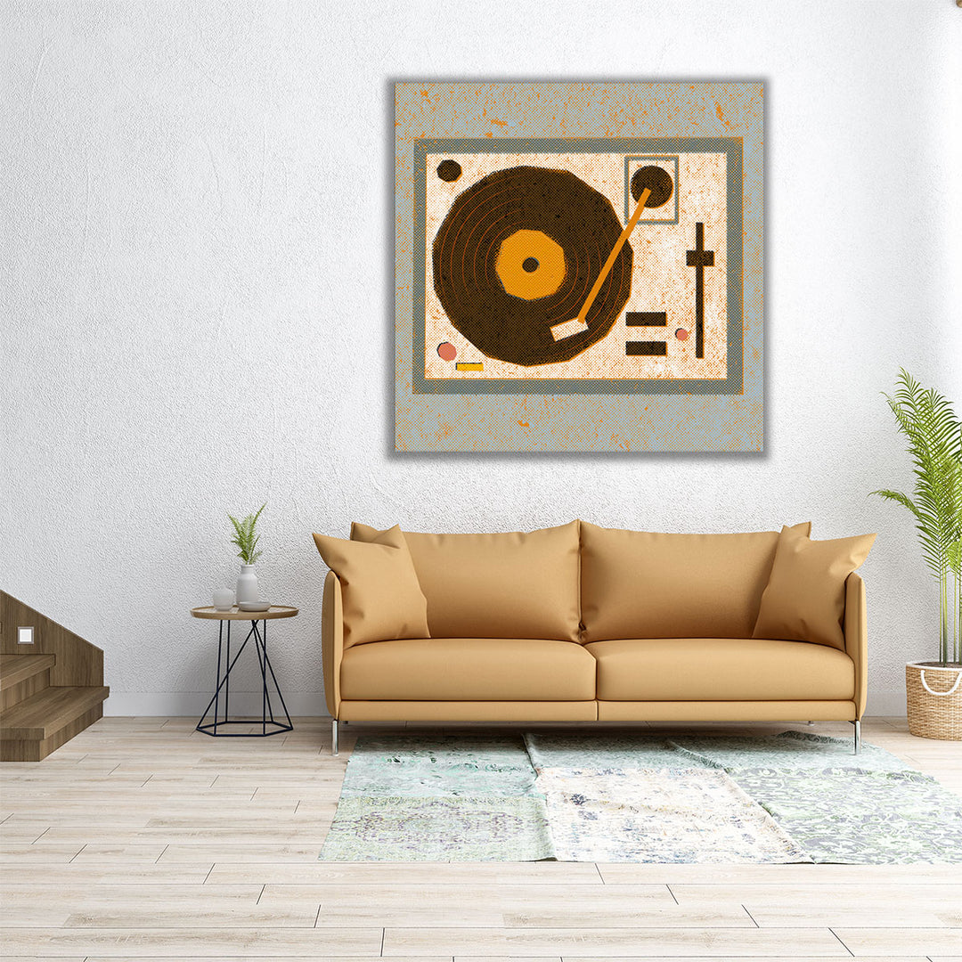 Bygone Beats I - Canvas Print Wall Art