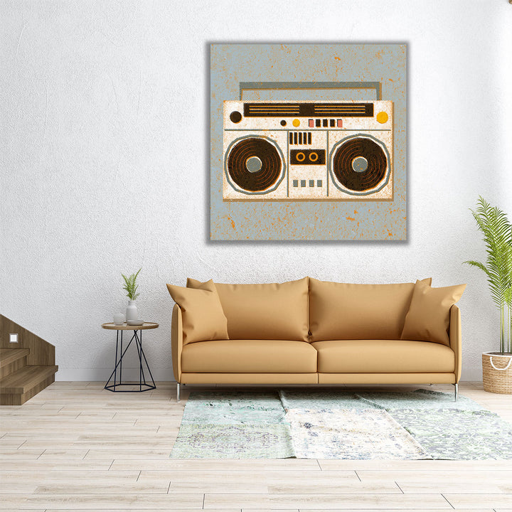 Bygone Beats III - Canvas Print Wall Art