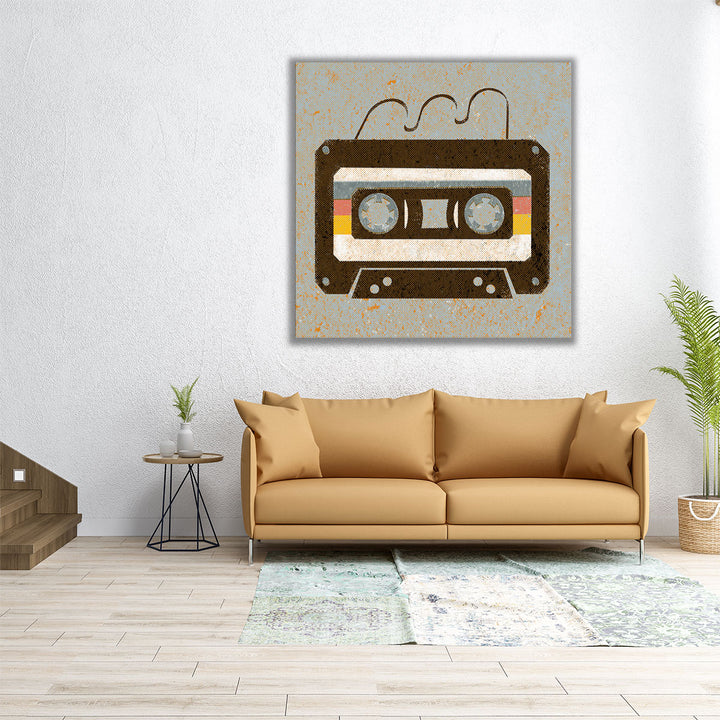 Bygone Beats IV - Canvas Print Wall Art