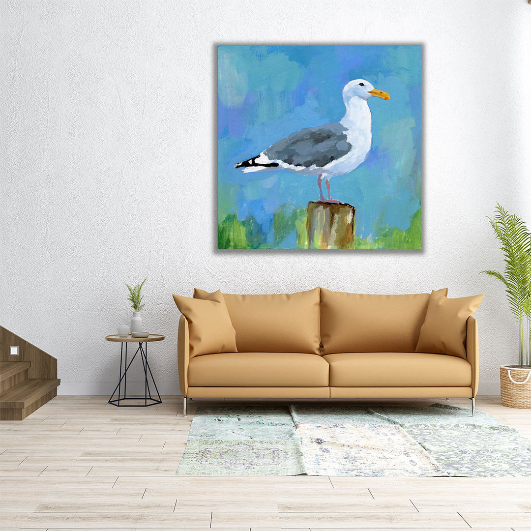 Salty Gull I - Canvas Print Wall Art