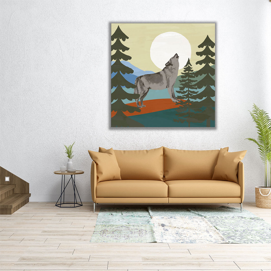 Trailside Animals VI - Canvas Print Wall Art