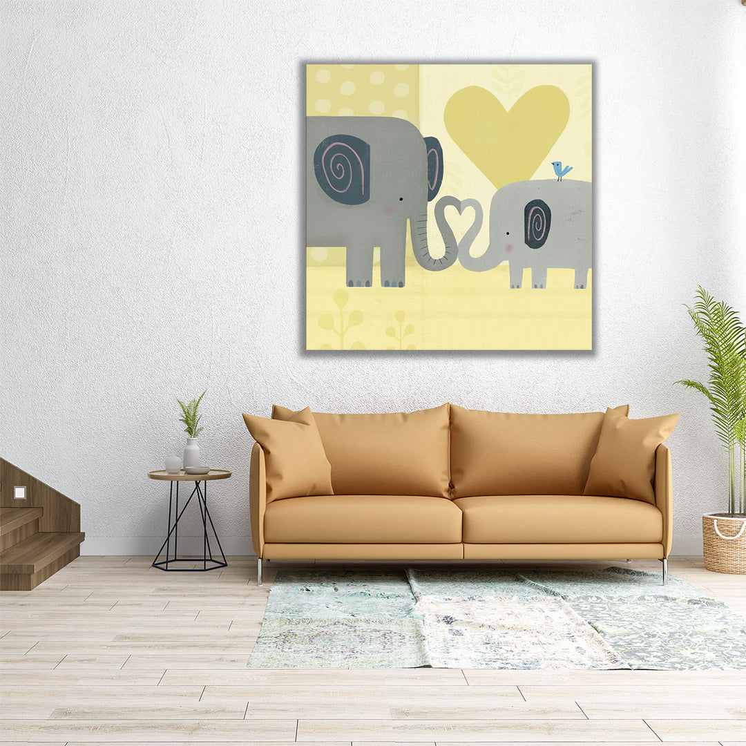 Mama and Me III - Canvas Print Wall Art