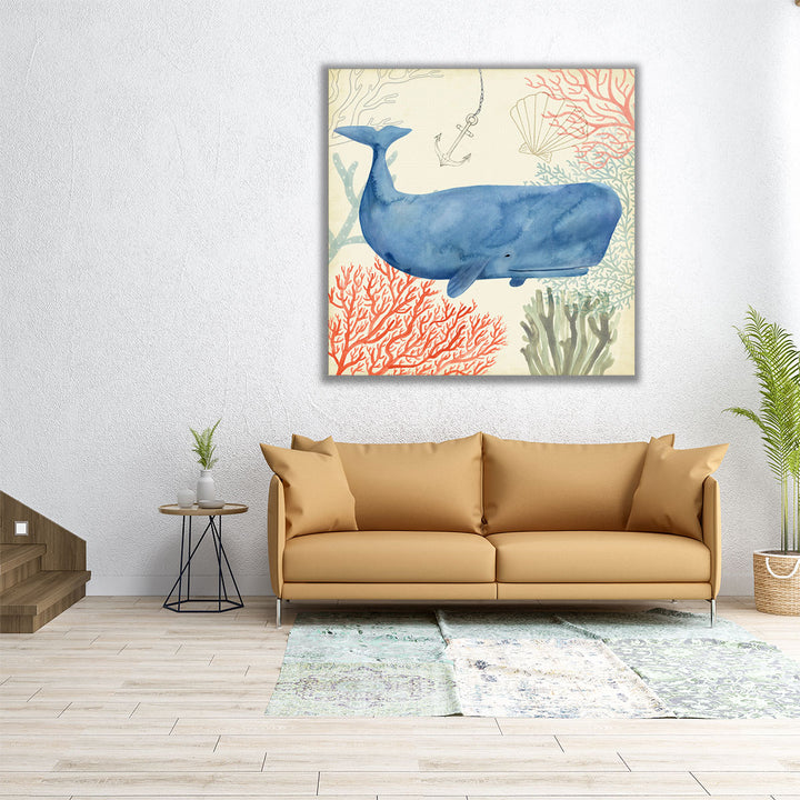 Underwater Whimsy I - Canvas Print Wall Art