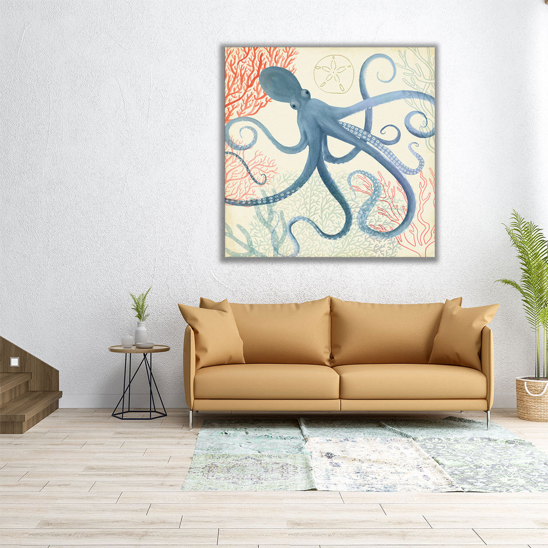 Underwater Whimsy III - Canvas Print Wall Art