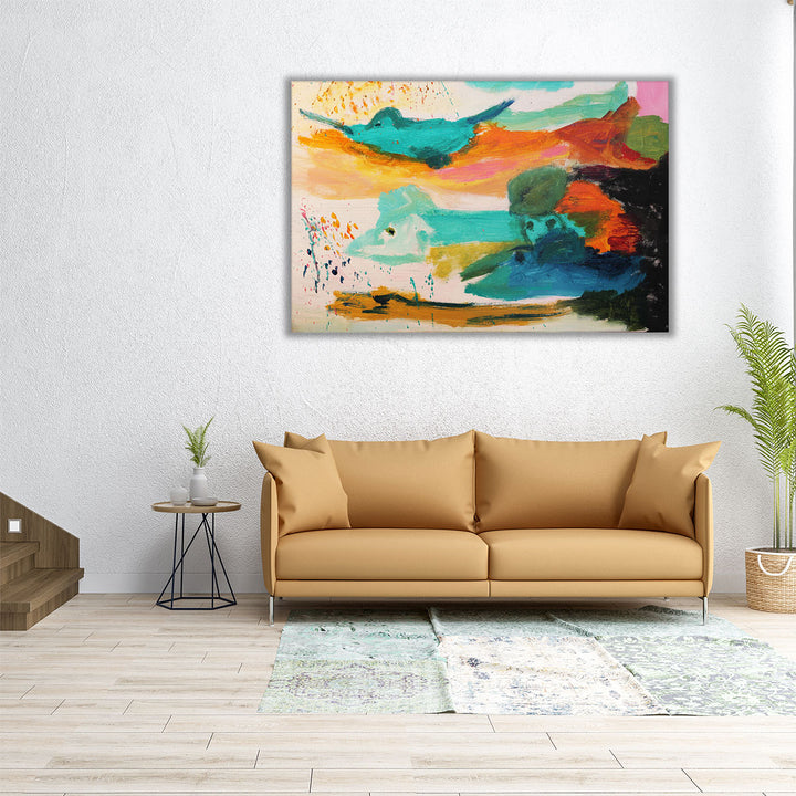 Floating - Canvas Print Wall Art