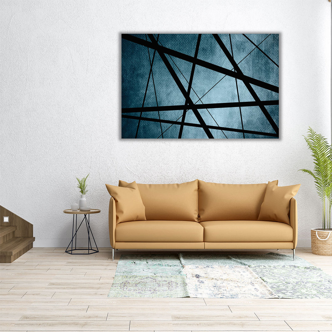 Geometric Lines 2 - Canvas Print Wall Art