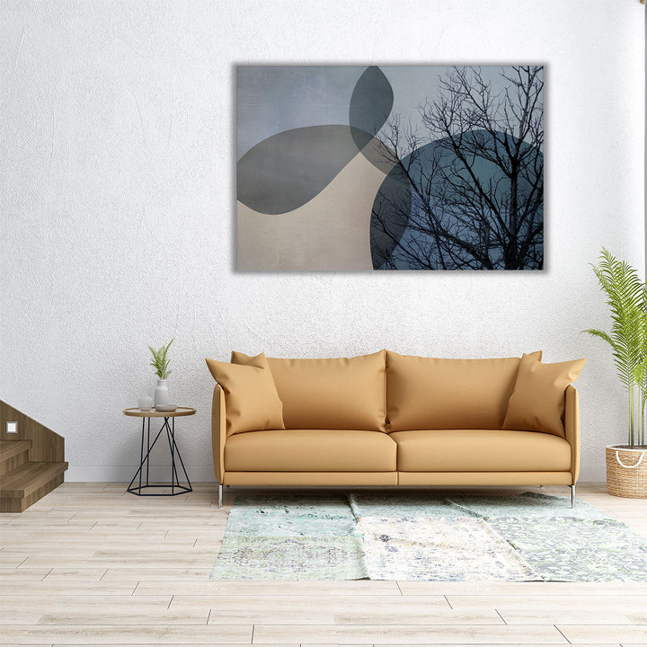 Blue Tree 3 - Canvas Print Wall Art