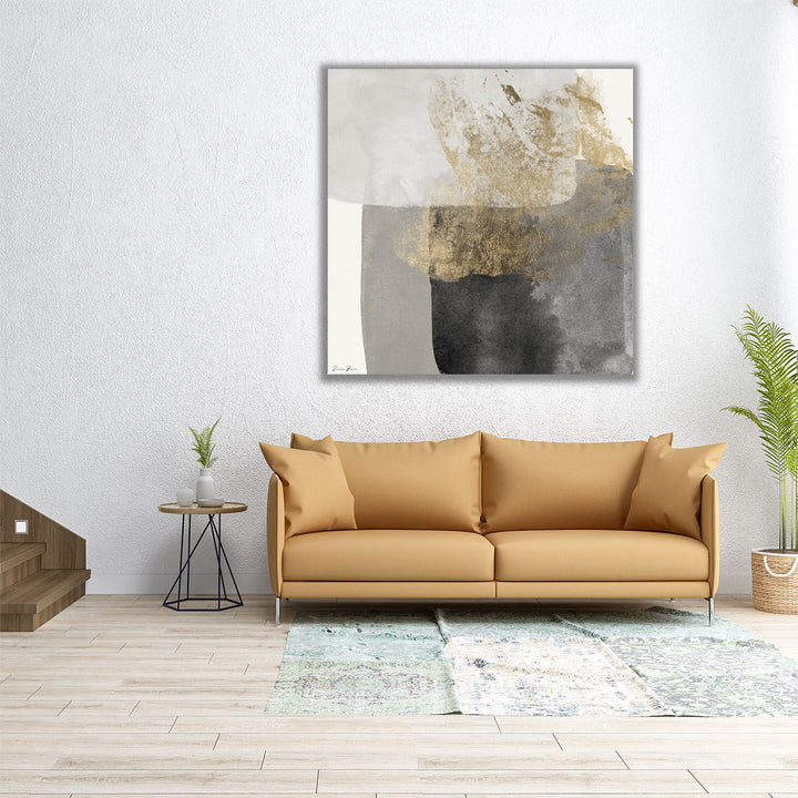 Neutral Square - Canvas Print Wall Art