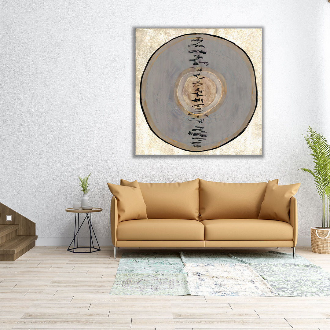 Oriental Disk 2 - Canvas Print Wall Art