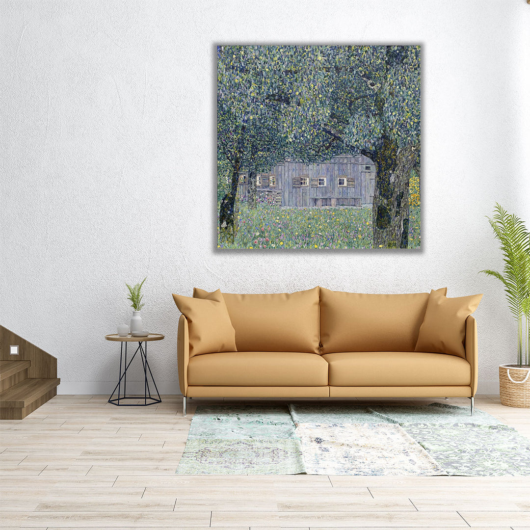 Farmhouse in Upper Austria - Canvas Print Wall Art