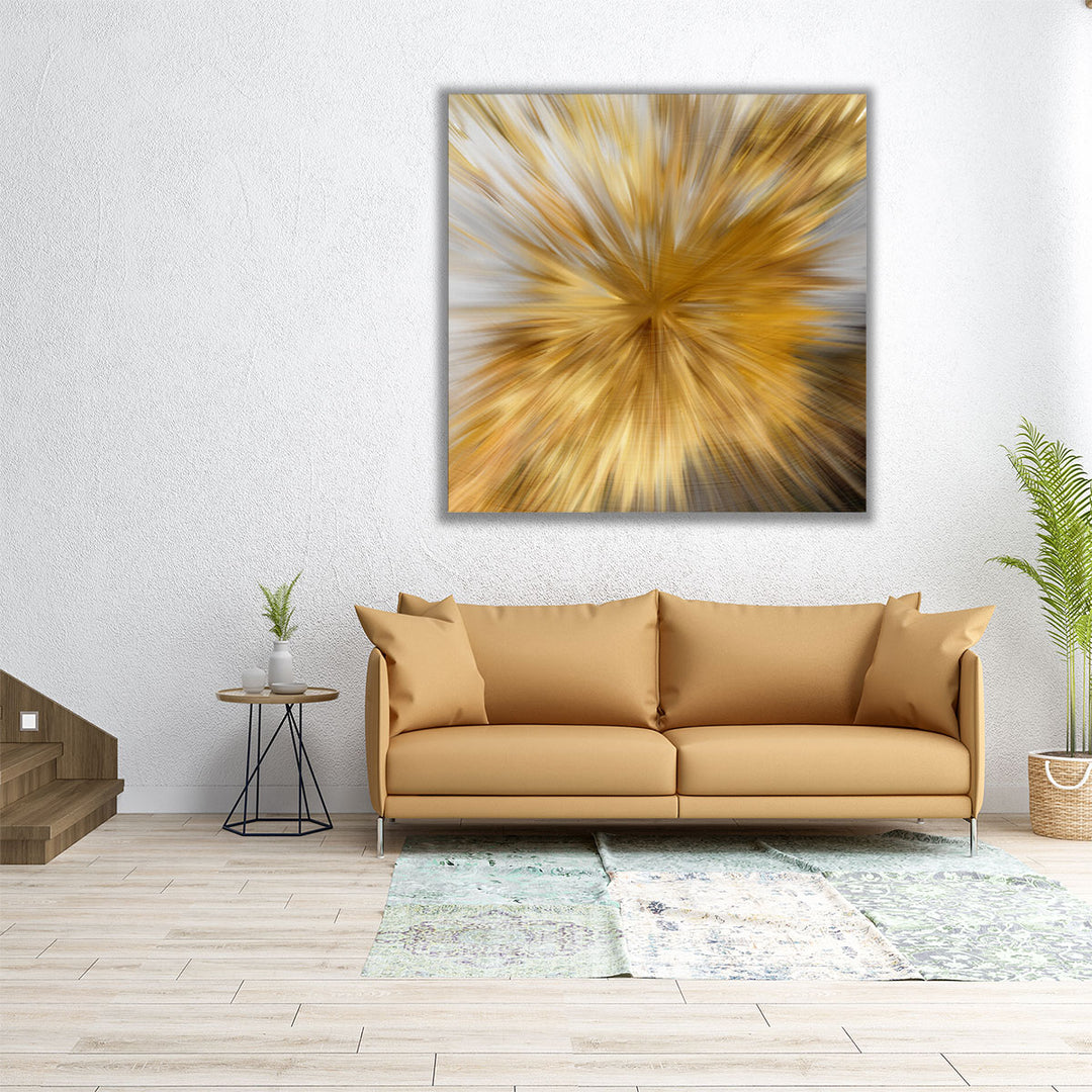 Golden Wall Art, Framed Abstract Wall Art, Oversized Best Wall Decor for Living Room | Light
