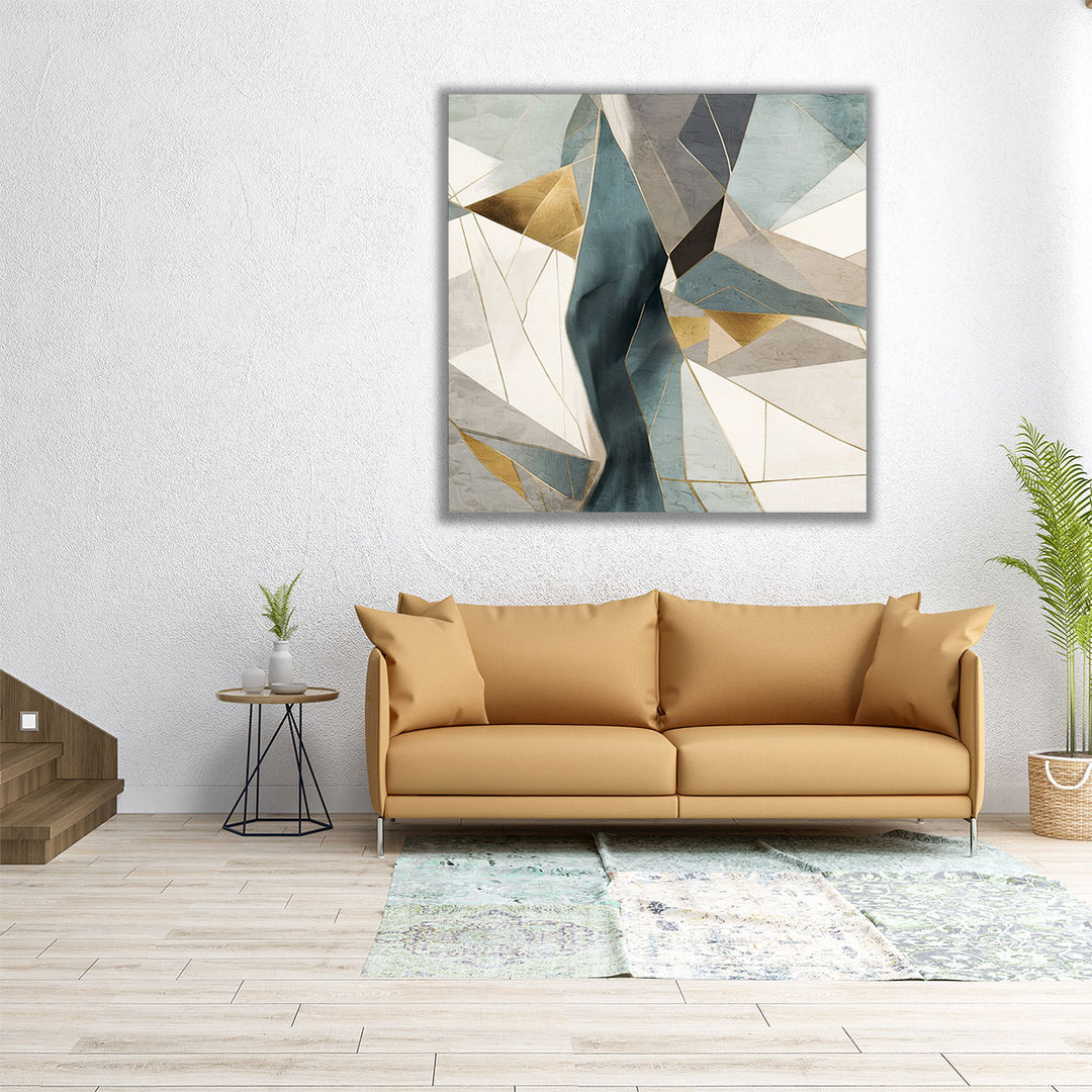 Abstract Grid 1 - Canvas Print Wall Art