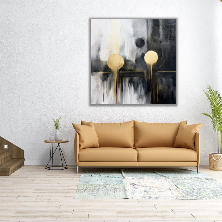 Power Circle 2 - Canvas Print Wall Art