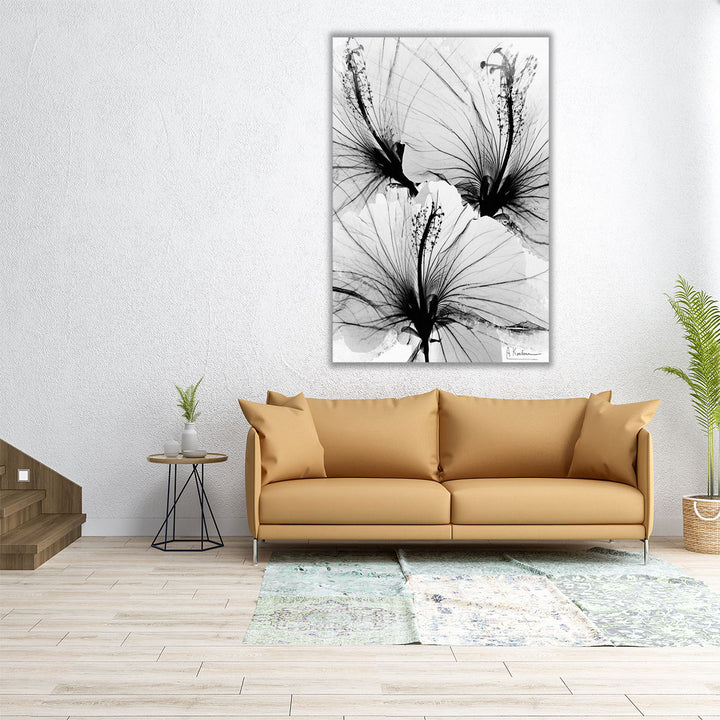 Floral Abstract 1 - Canvas Print Wall Art