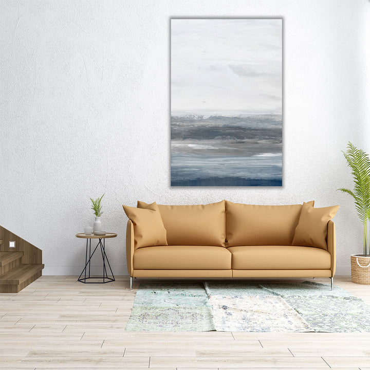 Distorded Oceanscape 1 - Canvas Print Wall Art