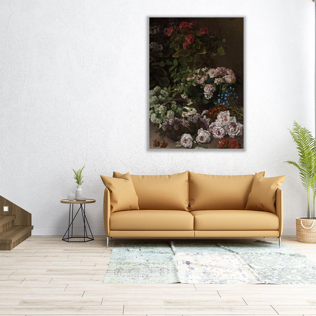Spring Flowers, 1864 - Canvas Print Wall Art
